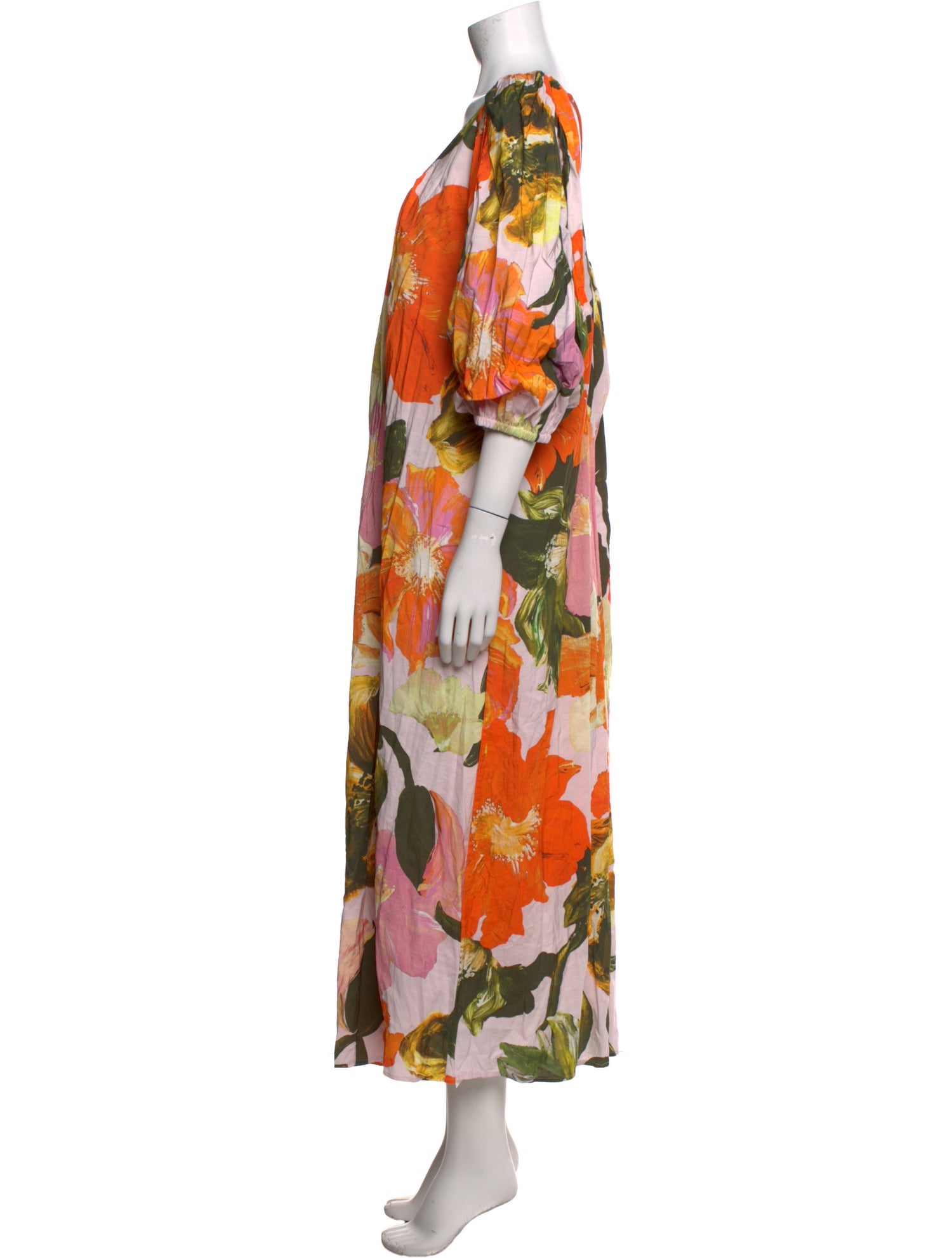 Stine Goya Floral Print Long Dress