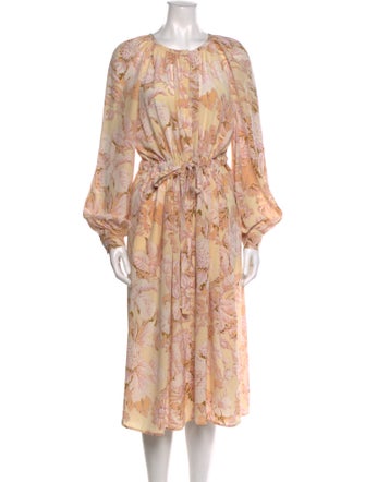 Stine Goya Silk Midi Length Dress