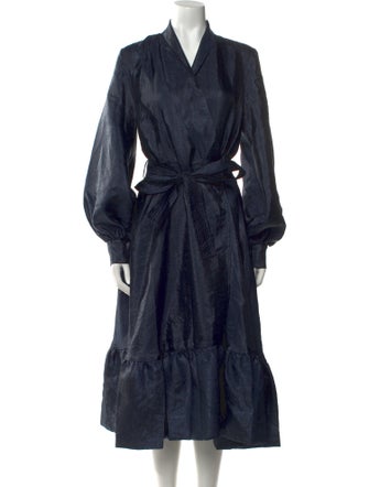 Stine Goya V-Neck Midi Length Dress