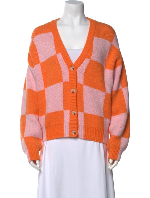 Stine Goya Striped V-Neck Sweater