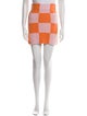 Stine Goya Plaid Print Mini Skirt