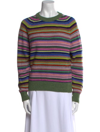 Stine Goya Striped Crew Neck Sweater