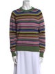Stine Goya Striped Crew Neck Sweater