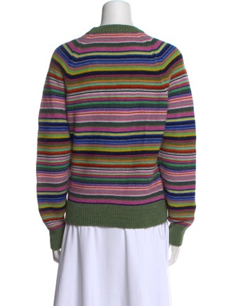 Stine Goya Striped Crew Neck Sweater