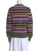 Stine Goya Striped Crew Neck Sweater