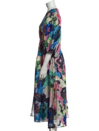 Stine Goya Printed Long Dress