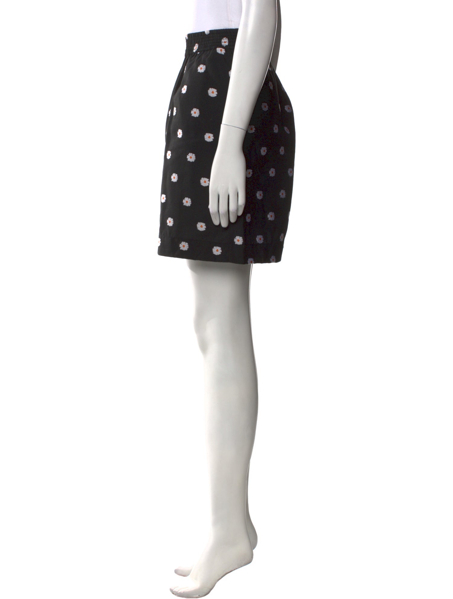 Stine Goya Floral Print Mini Shorts