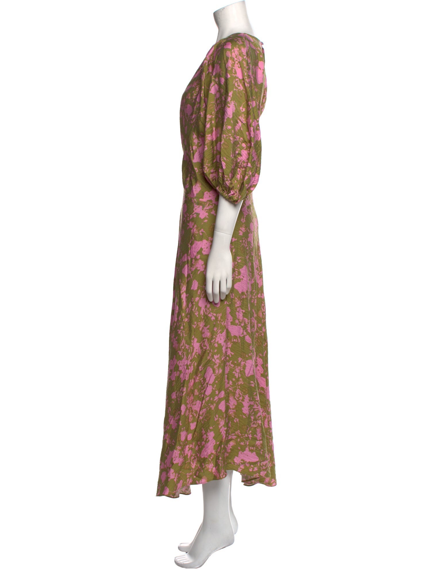 Stine Goya Floral Print Long Dress