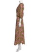 Stine Goya Floral Print Long Dress