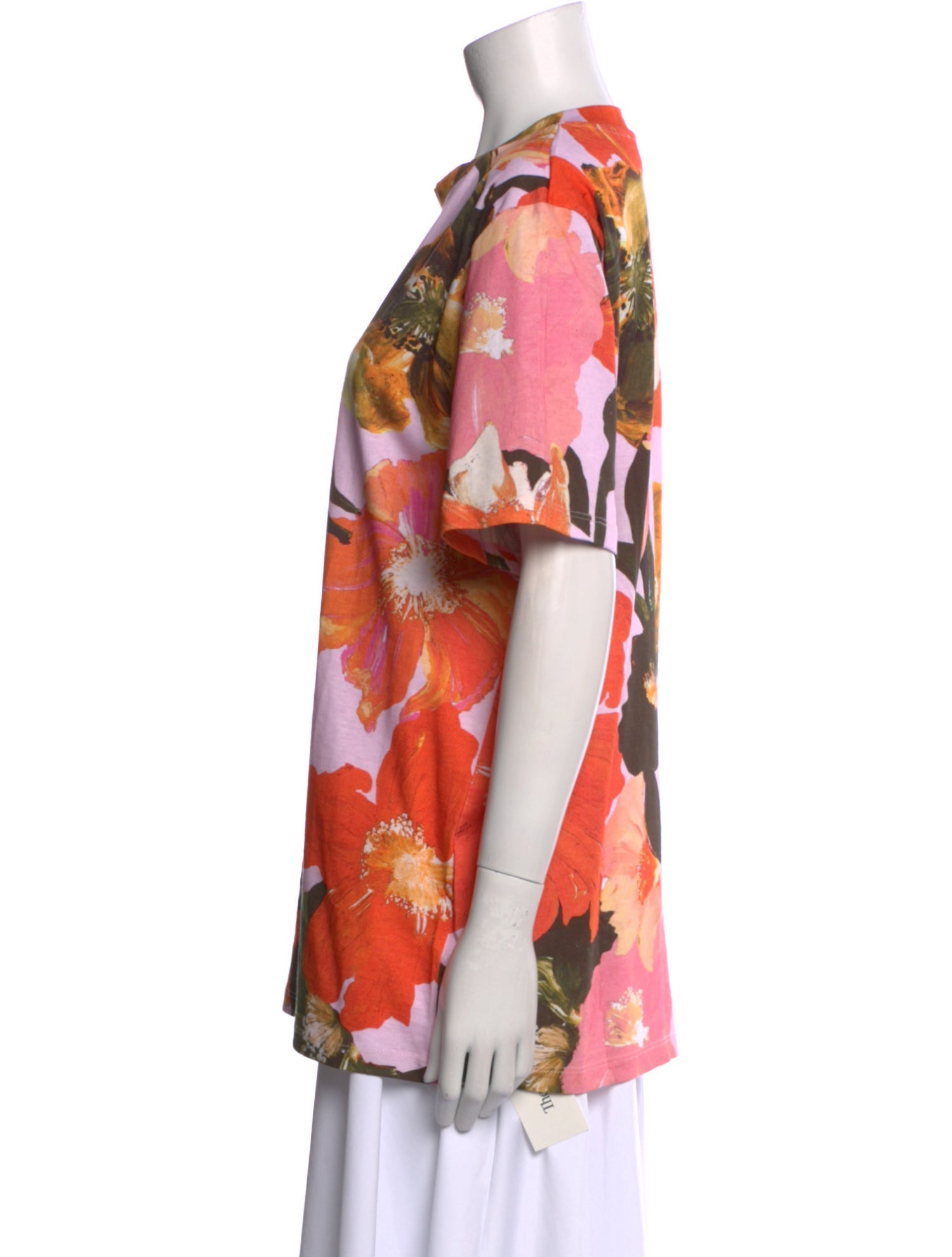 Stine Goya Floral Print Crew Neck T-Shirt