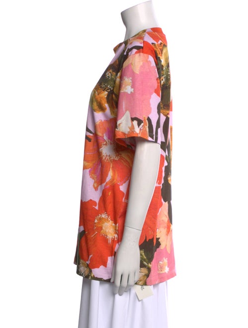 Stine Goya Floral Print Crew Neck T-Shirt