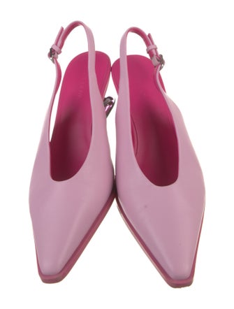 Stine Goya Leather Slingback Pumps