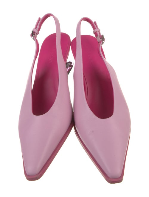 Stine Goya Leather Slingback Pumps