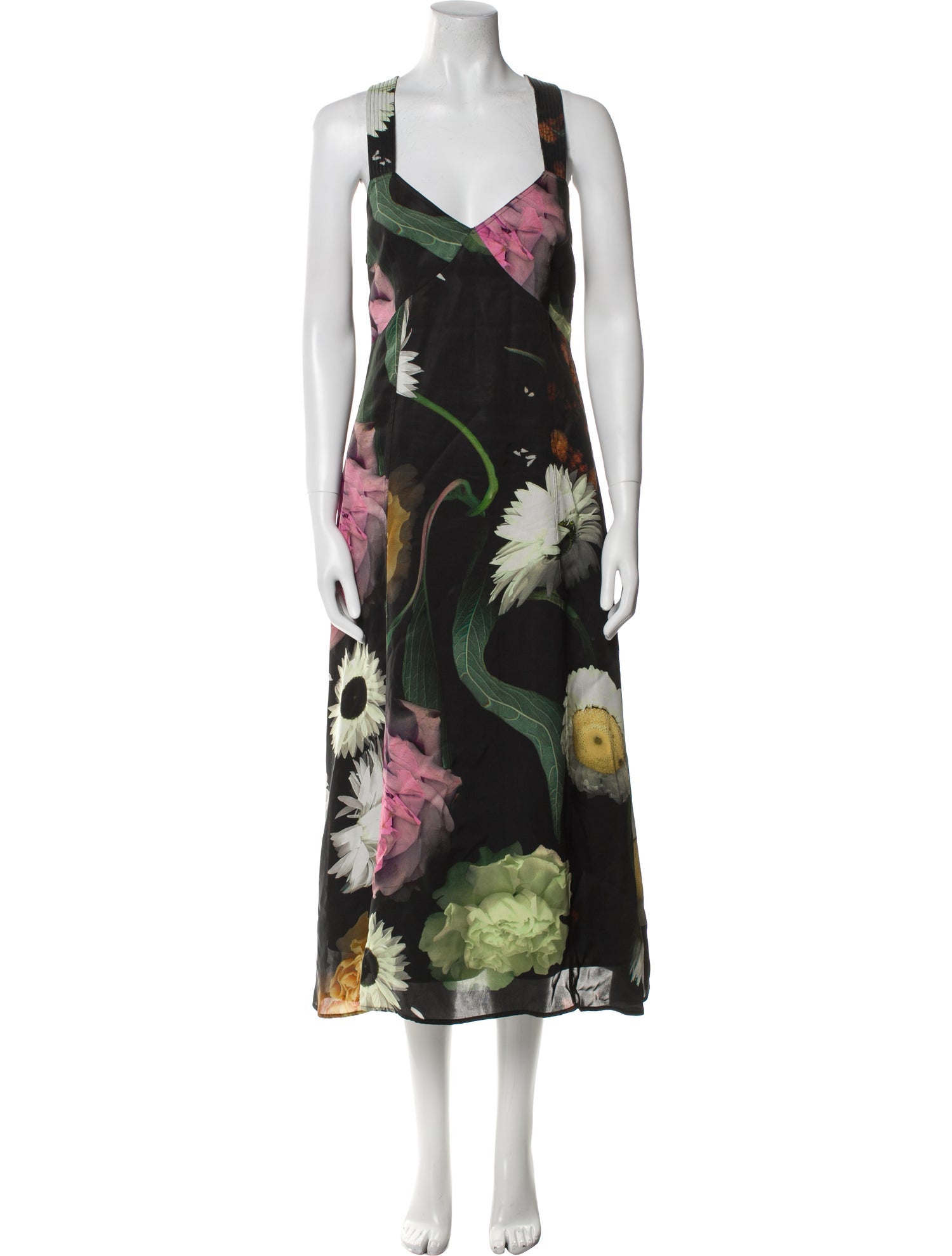 Stine Goya Floral Print Long Dress