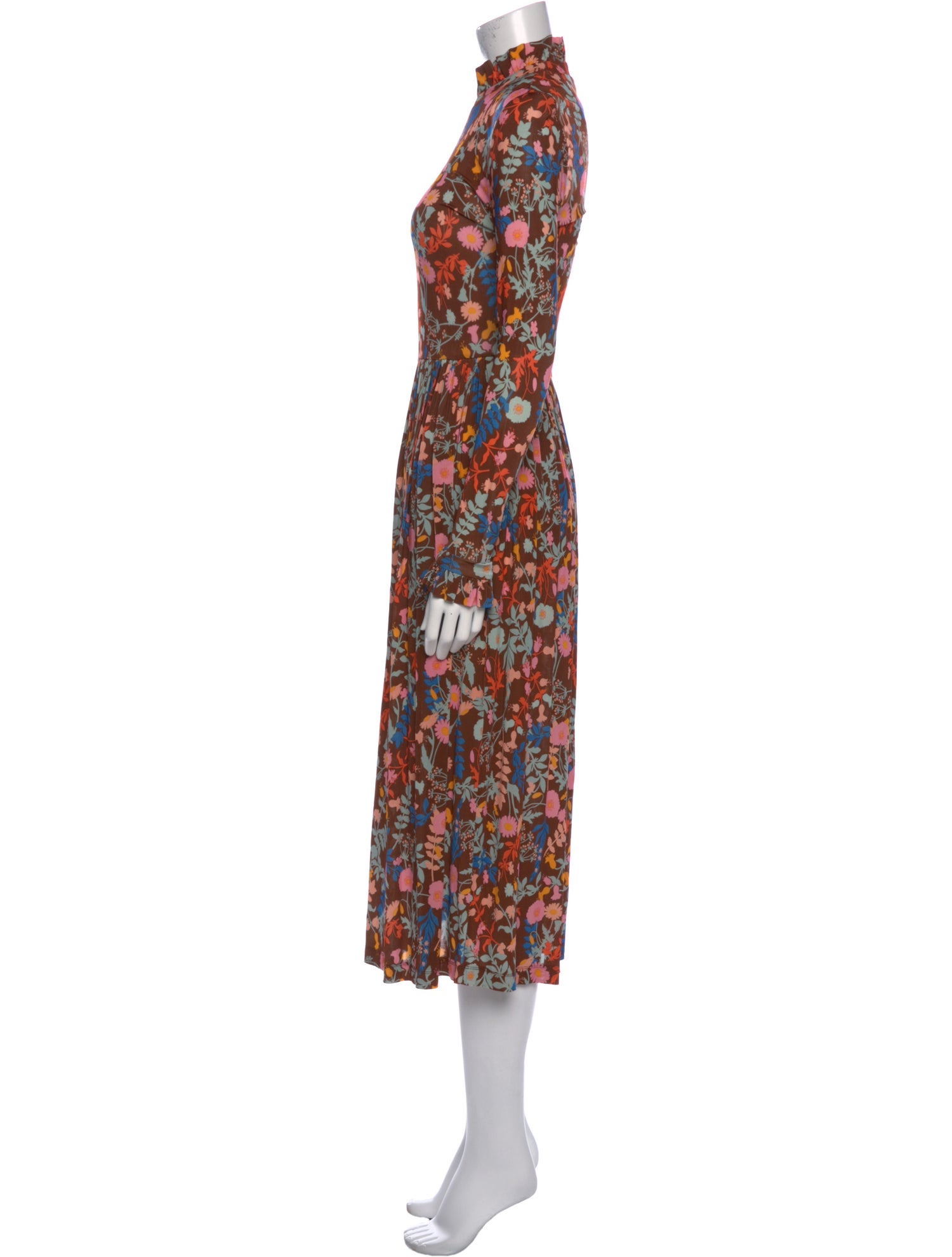 Stine Goya Floral Print Mini Dress