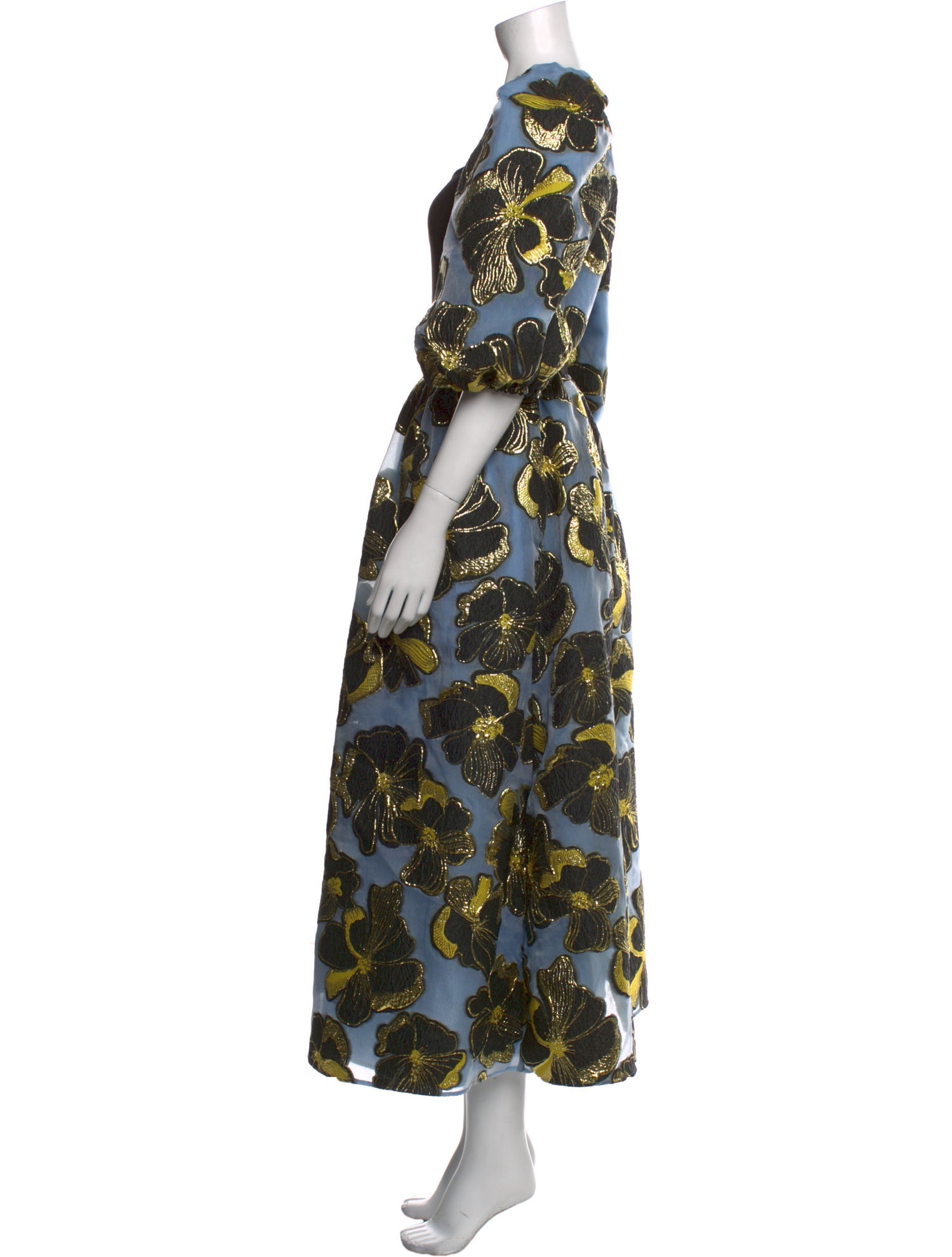 Stine Goya Floral Print Long Dress