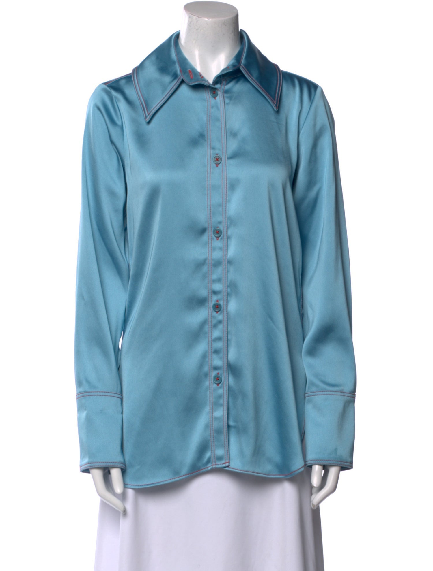 Stine Goya Long Sleeve Button-Up Top