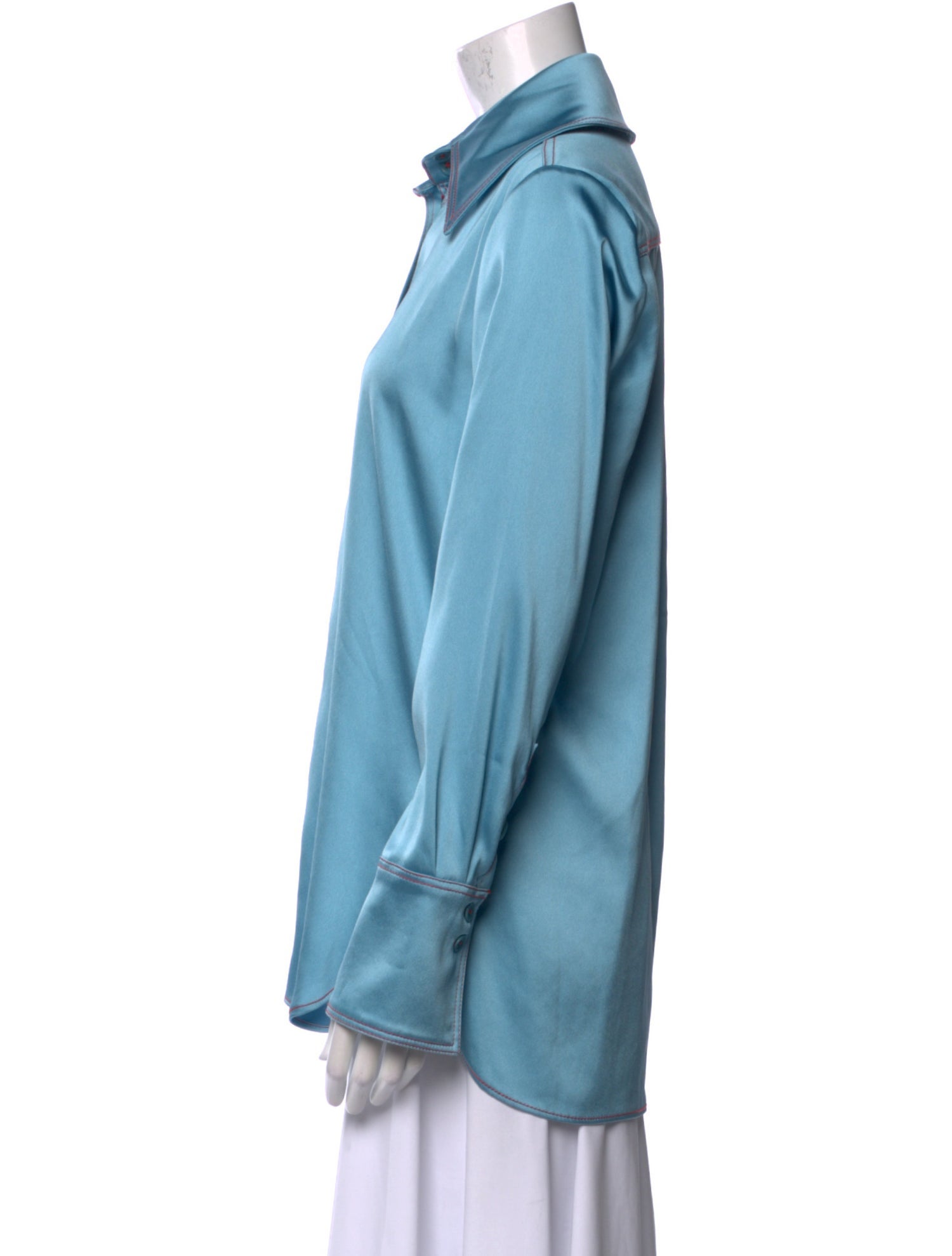 Stine Goya Long Sleeve Button-Up Top