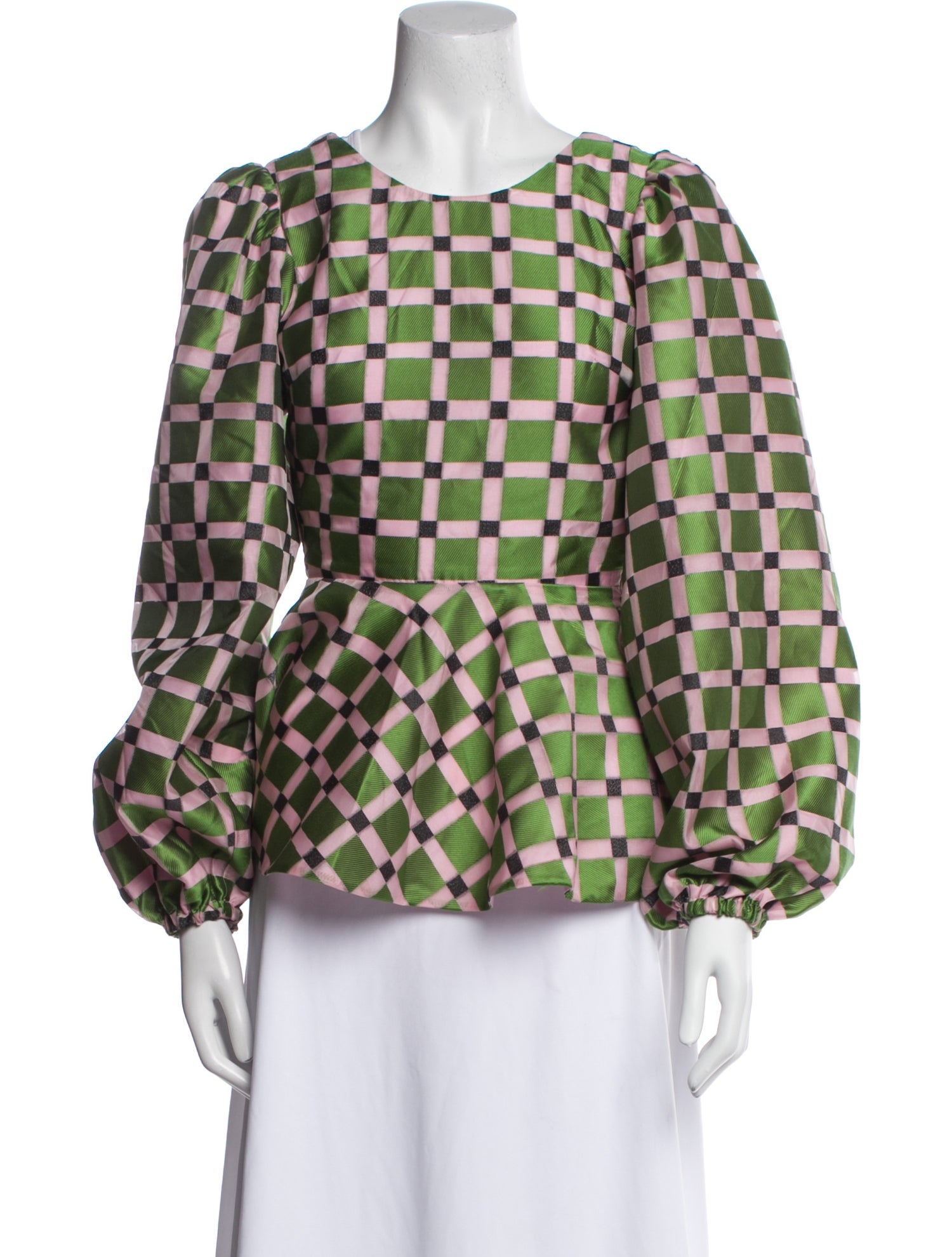 Stine Goya Printed Scoop Neck Blouse