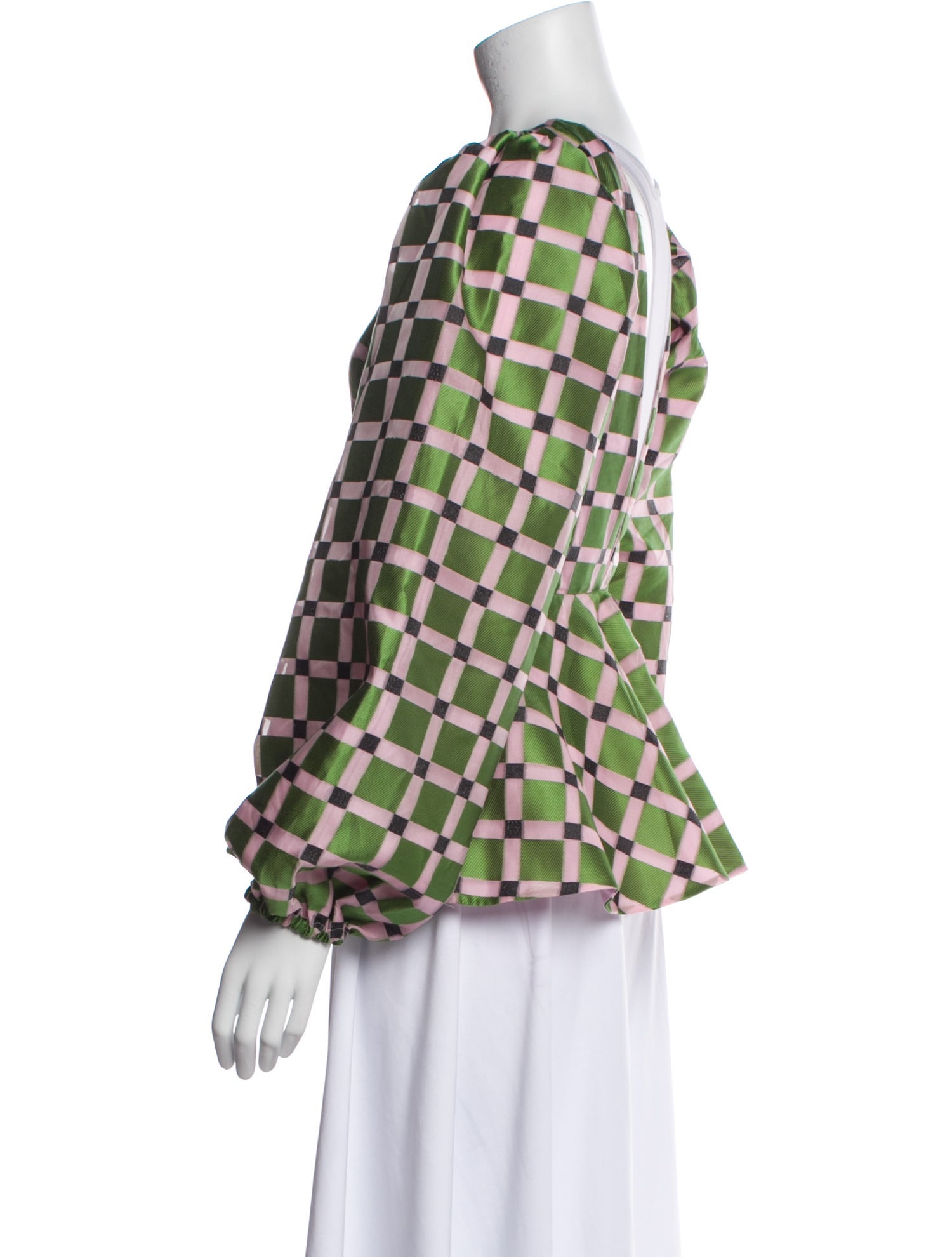 Stine Goya Printed Scoop Neck Blouse