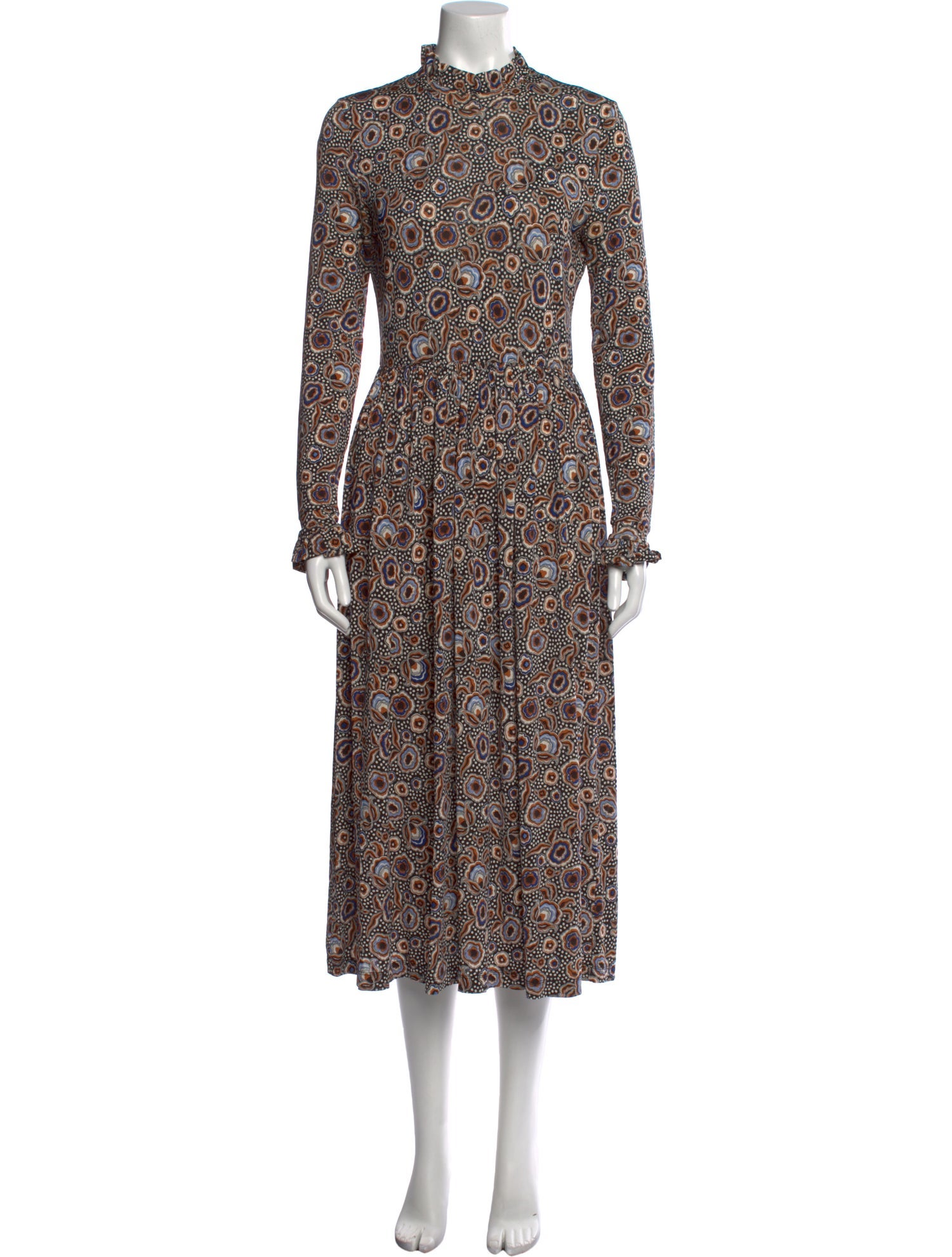 Stine Goya Printed Midi Length Dress