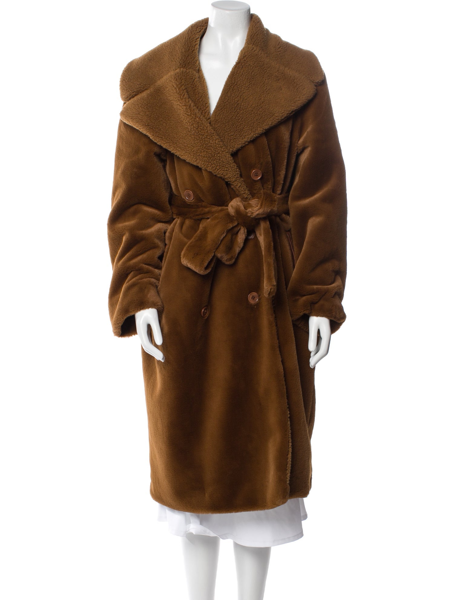 Stine Goya Faux Fur Coat