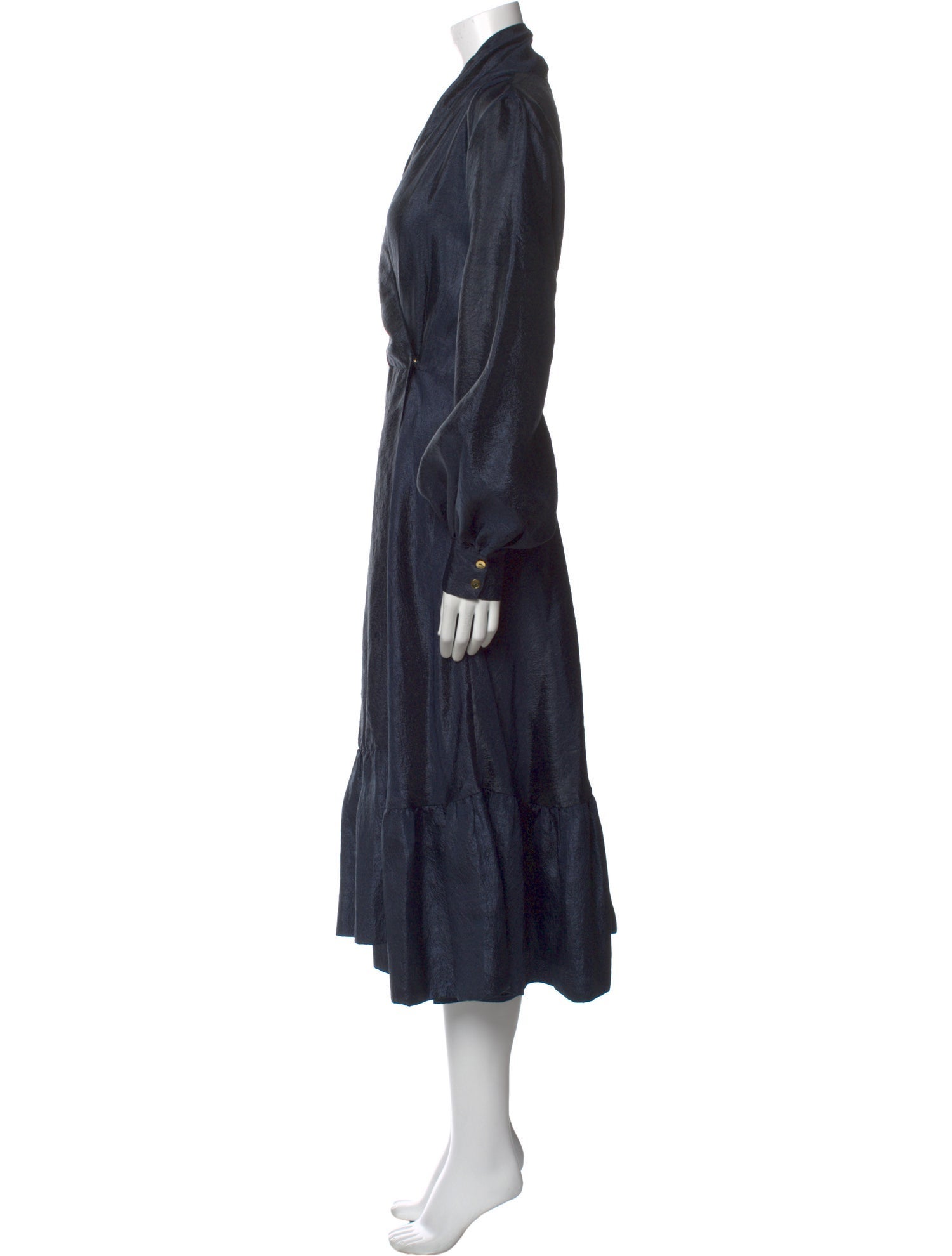 Stine Goya V-Neck Midi Length Dress