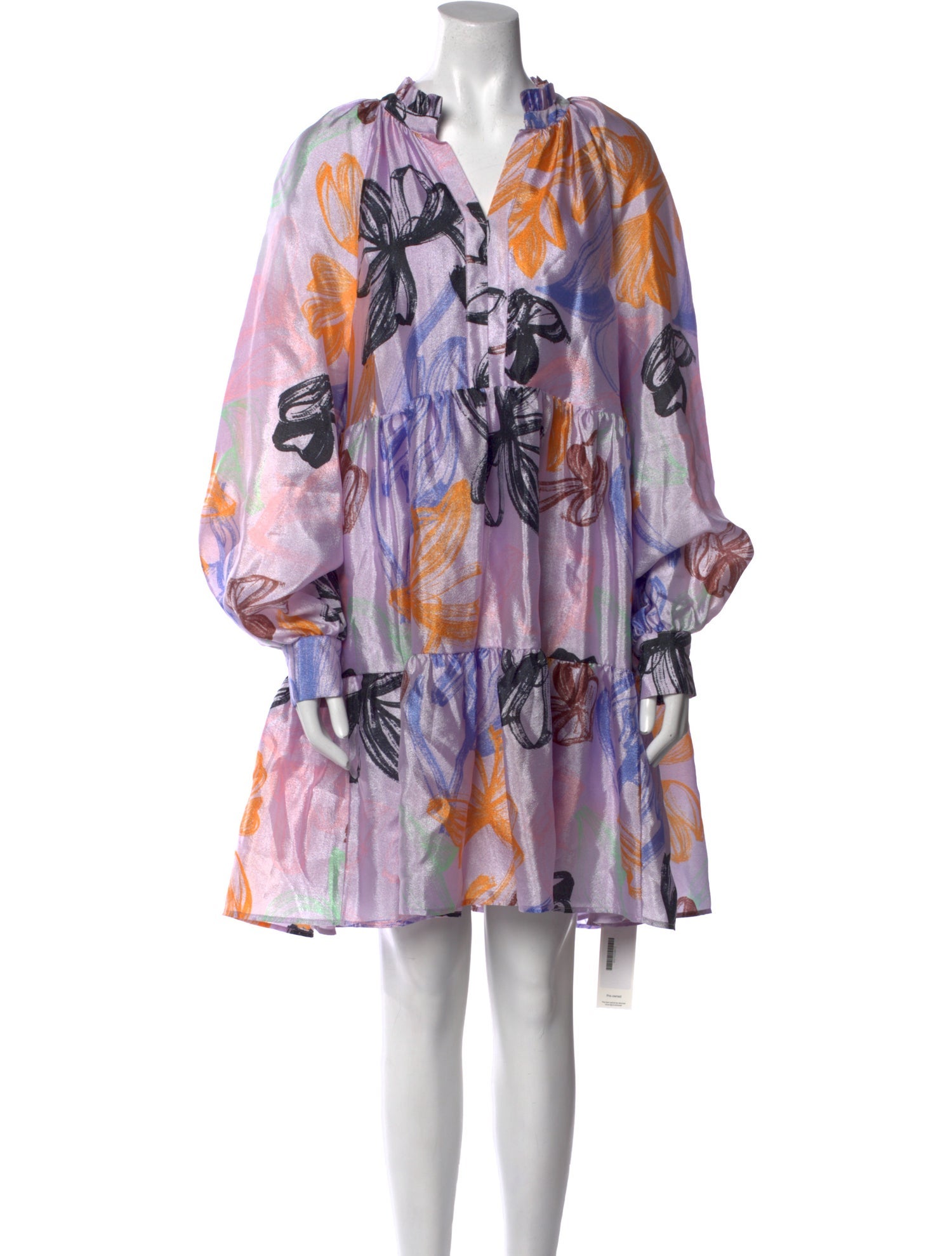 Stine Goya Printed Knee-Length Dress