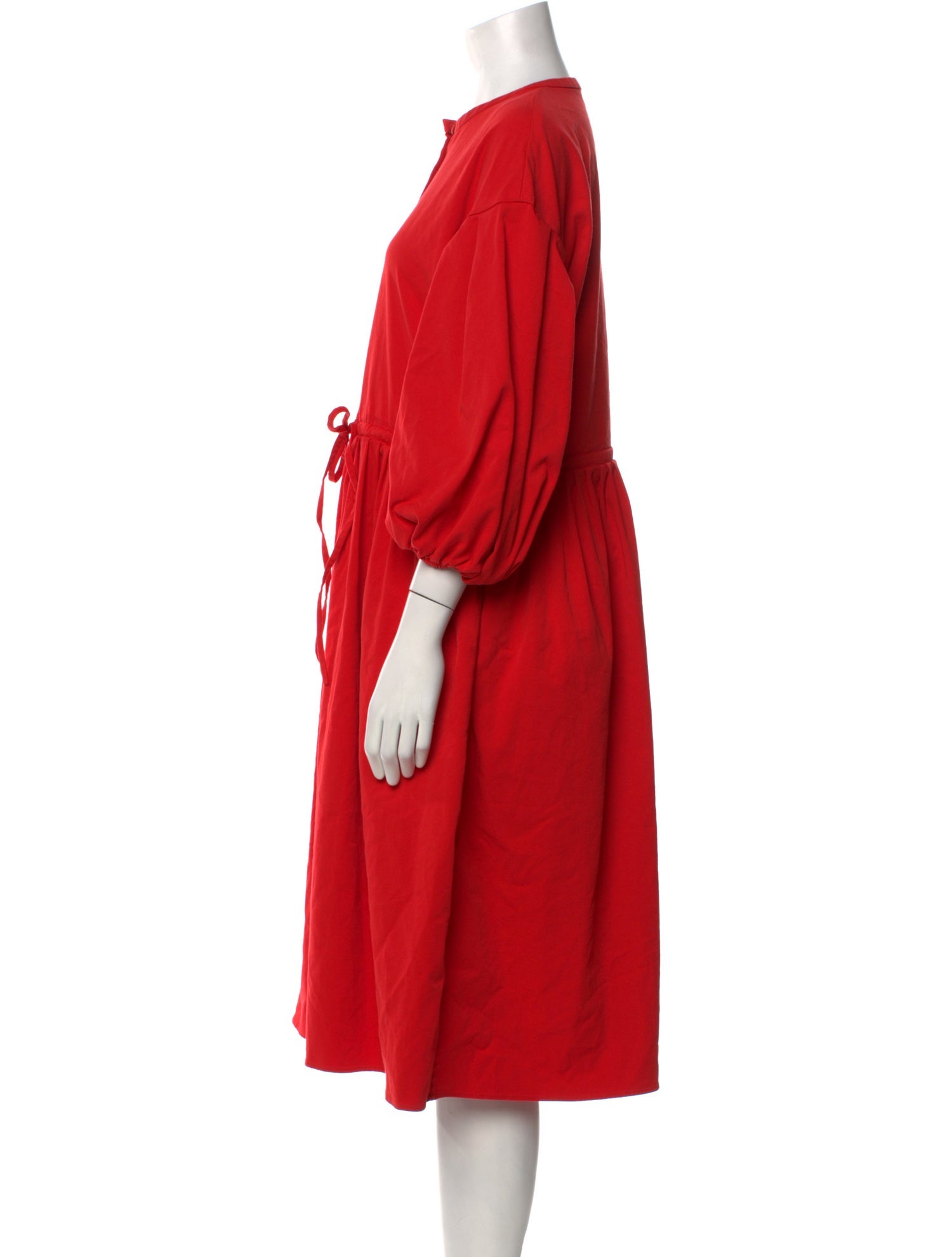 Stine Goya Crew Neck Midi Length Dress