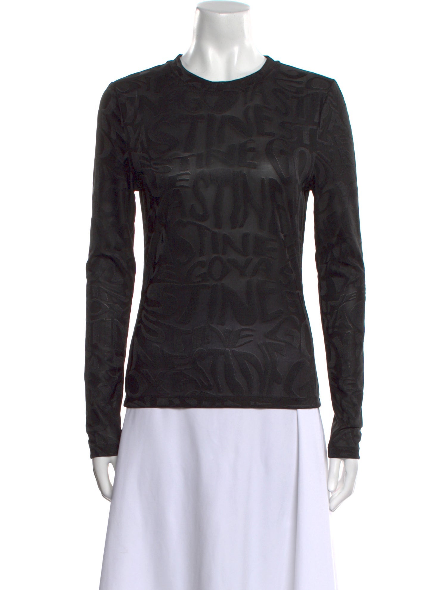 Stine Goya Crew Neck Long Sleeve Top