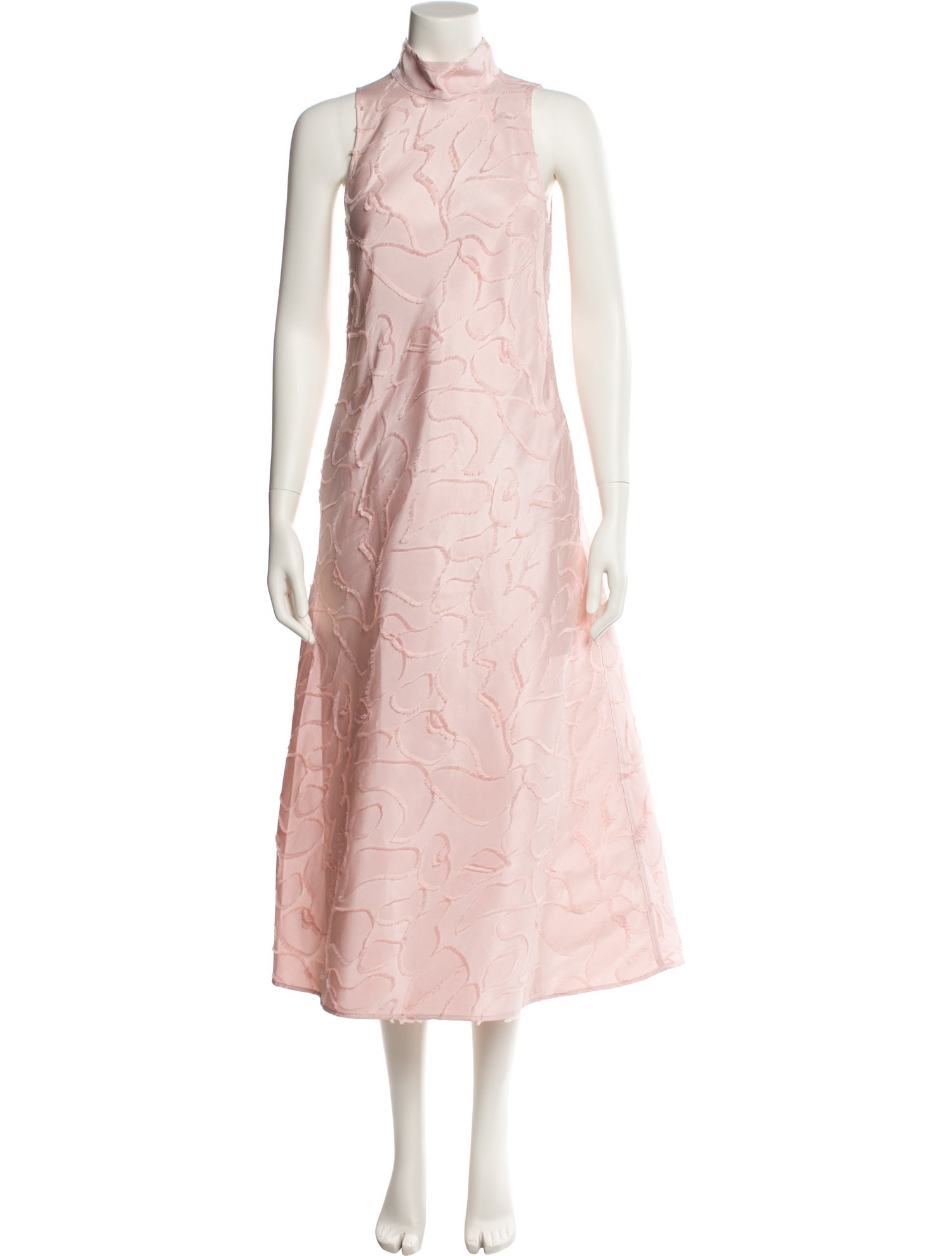 Stine Goya Mock Neck Long Dress