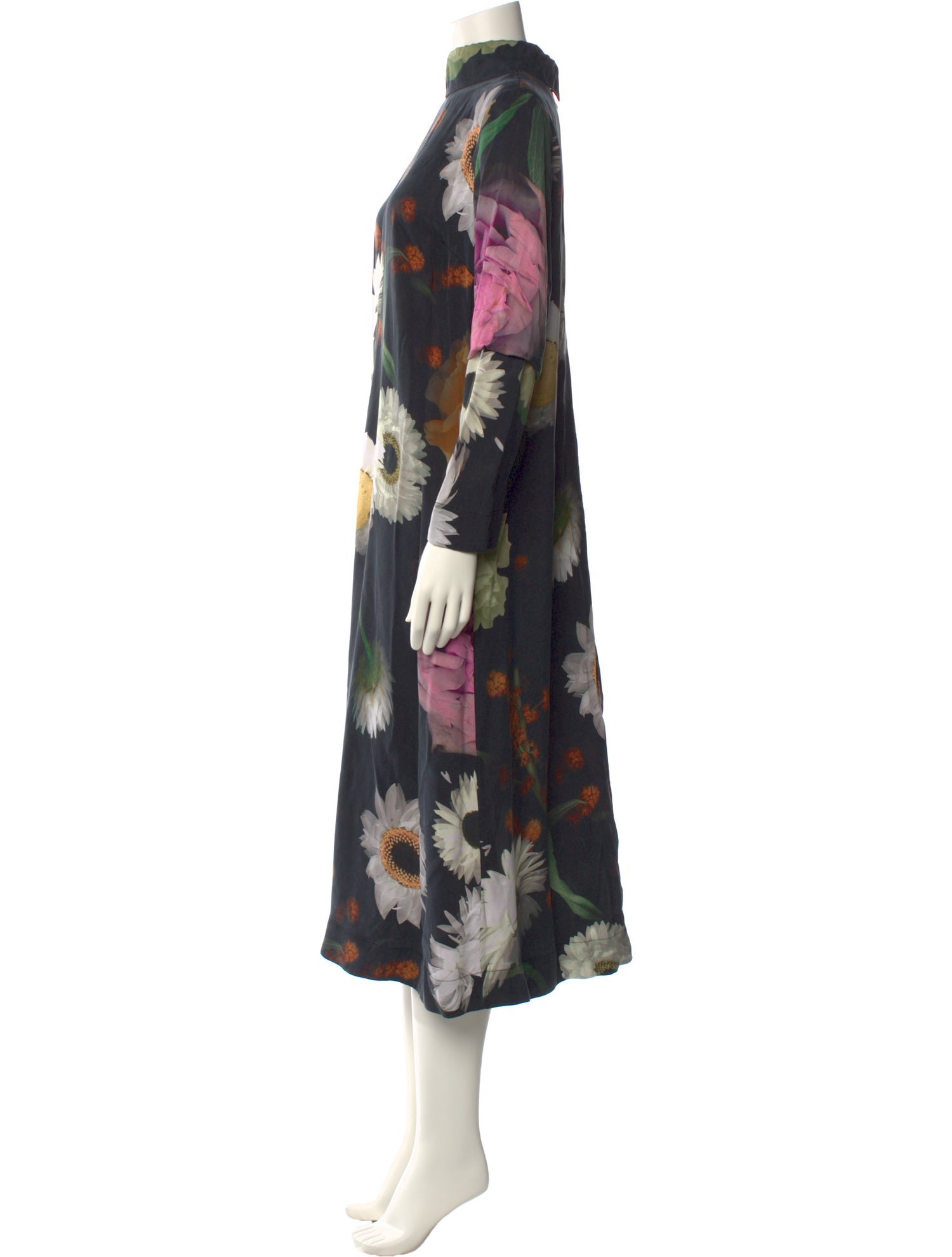 Stine Goya Floral Print Long Dress