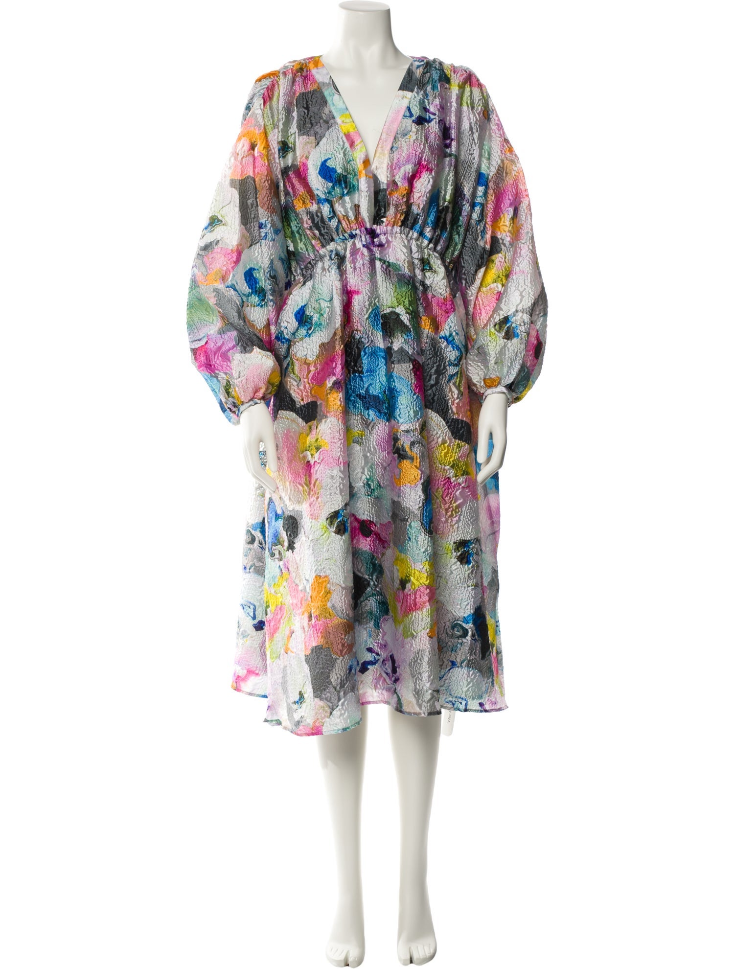 Stine Goya Printed Midi Length Dress w/ Tags