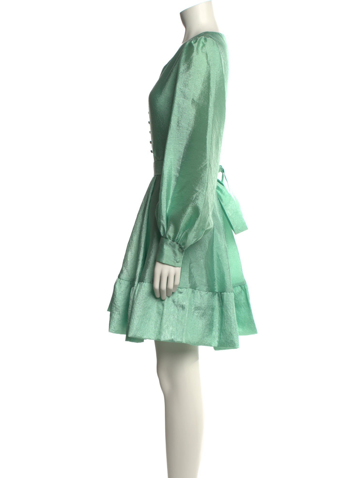 Stine Goya V-Neck Mini Dress