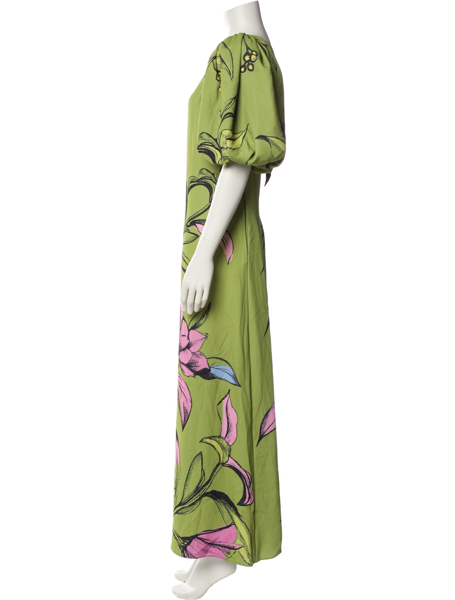 Stine Goya Floral Print Long Dress