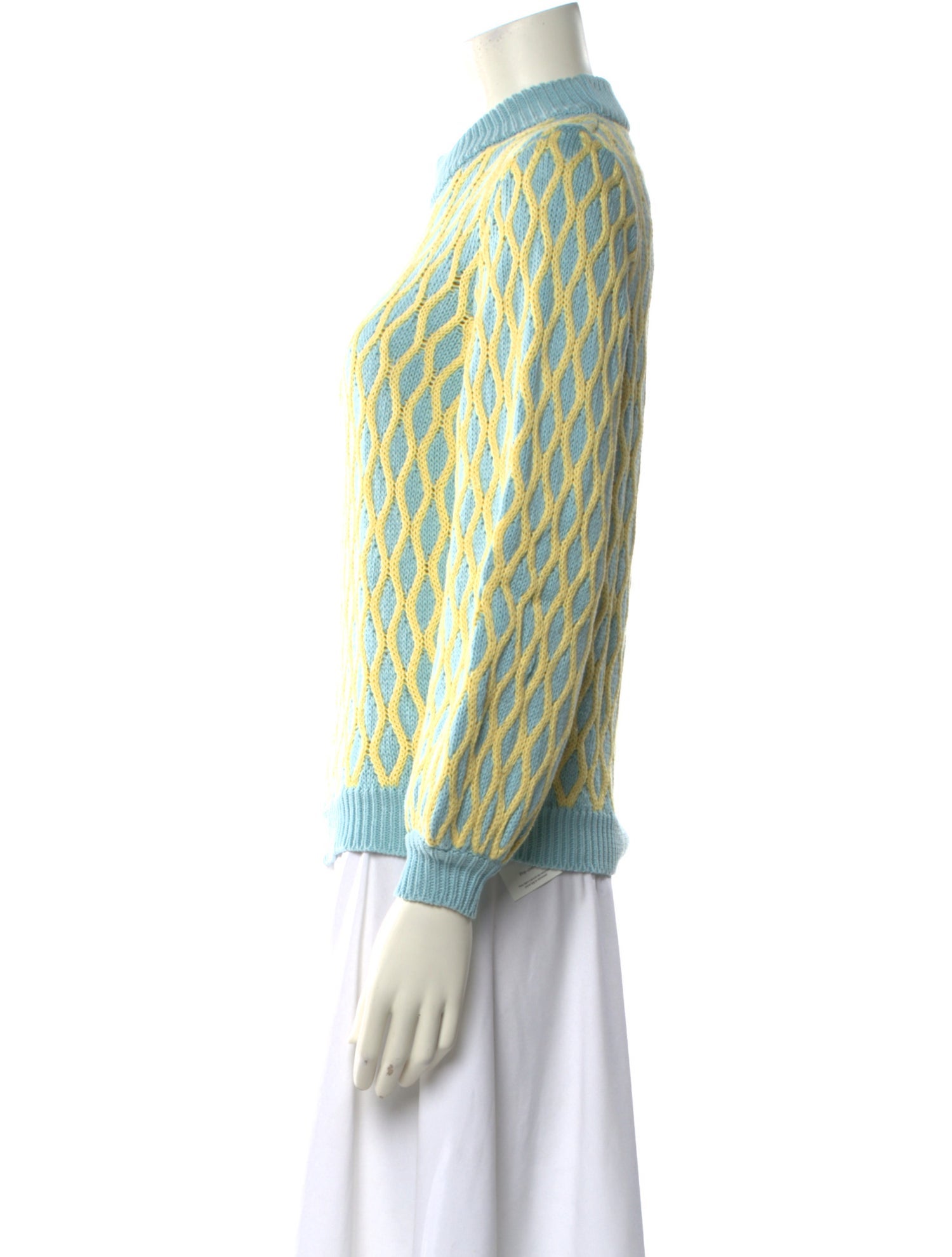 Stine Goya Printed Mock Neck Sweater