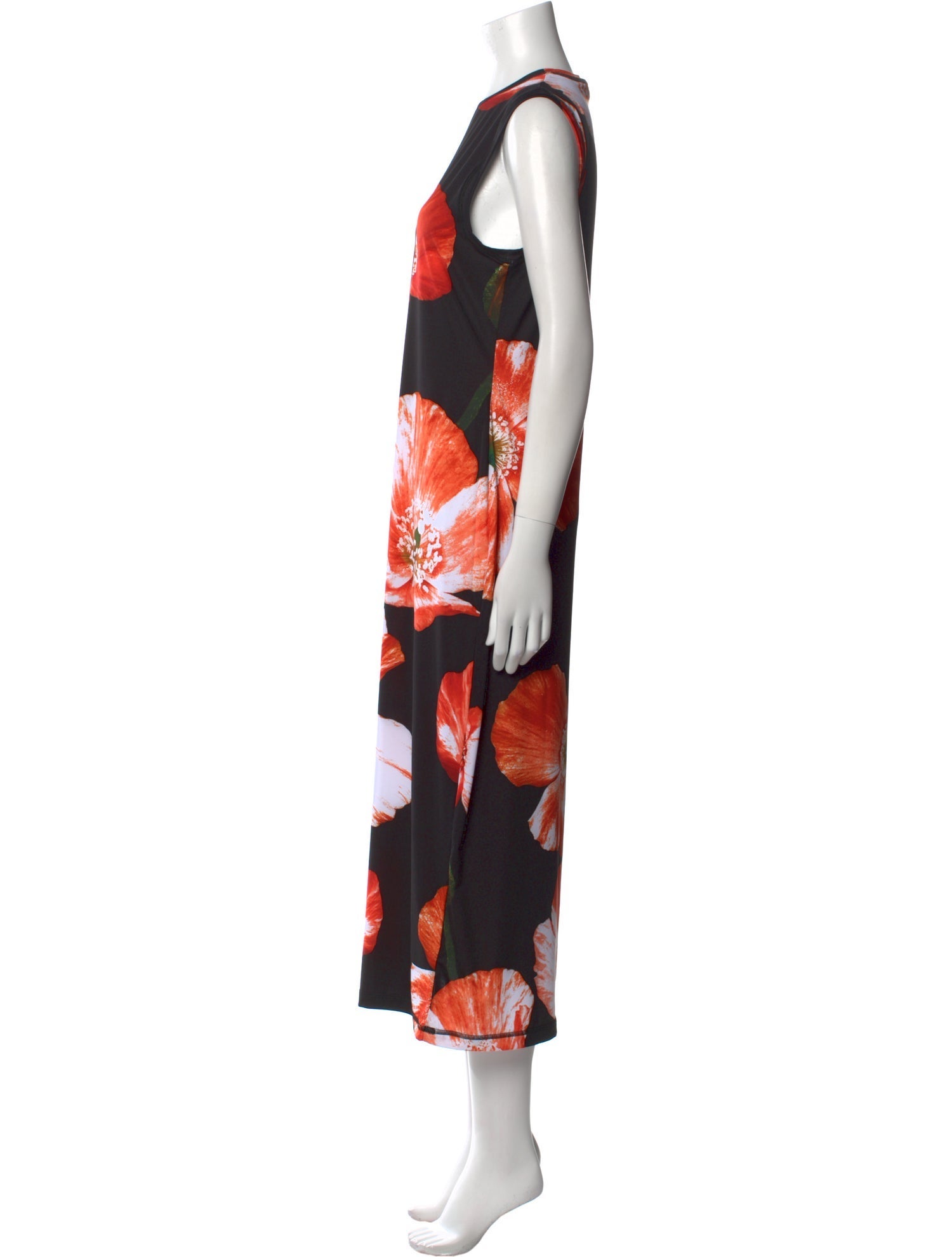 Stine Goya Floral Print Midi Length Dress