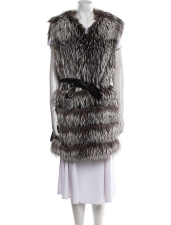 Starlight Printed Fur Jacket