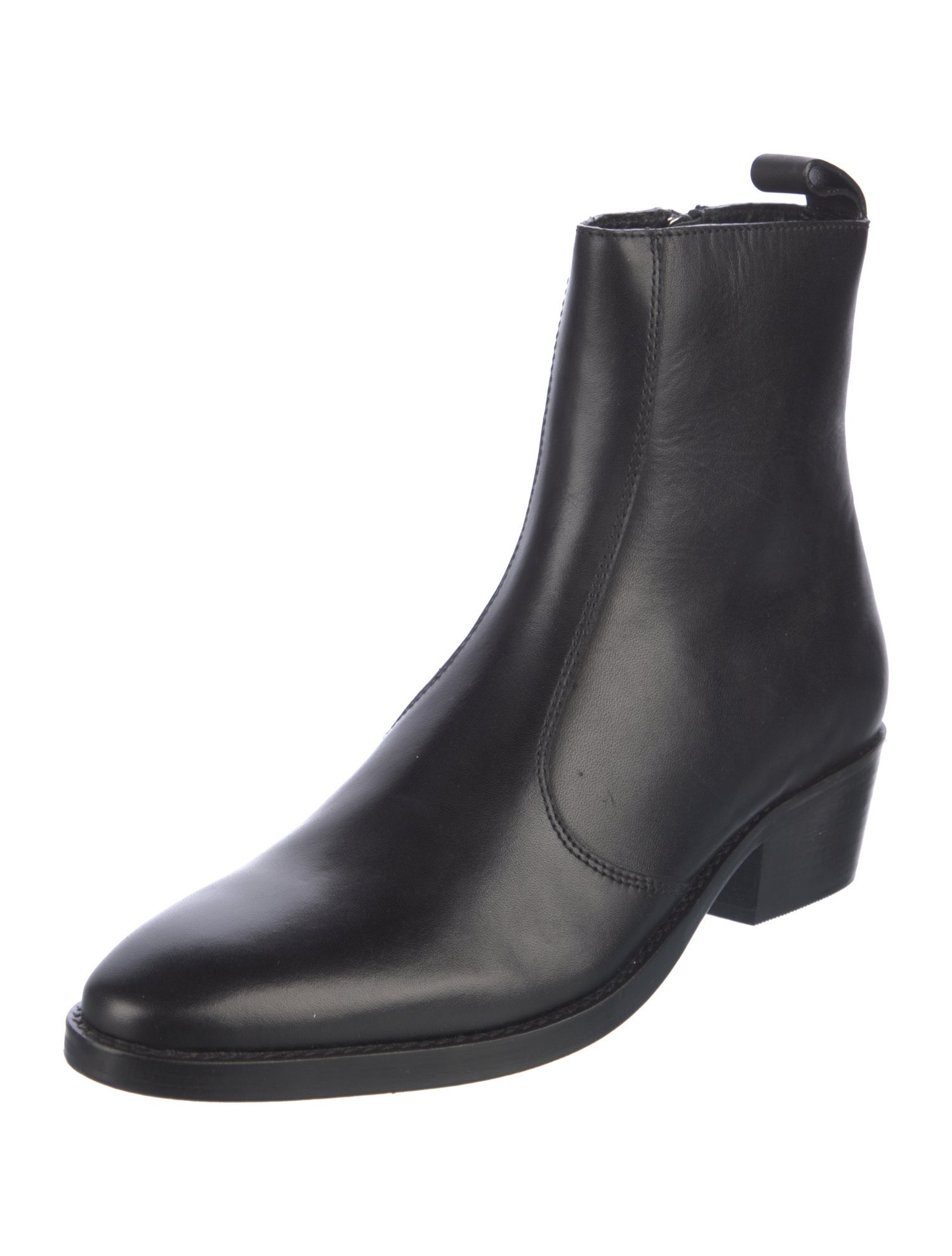 Straight To Hell Leather Chelsea Boots