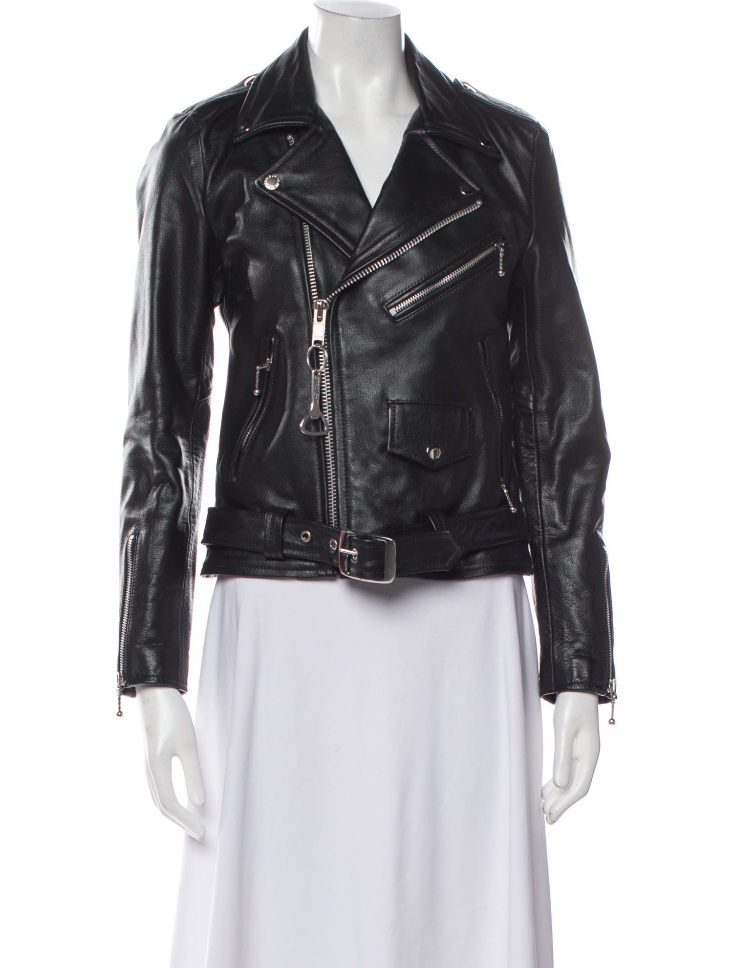 Straight To Hell Biker Jacket
