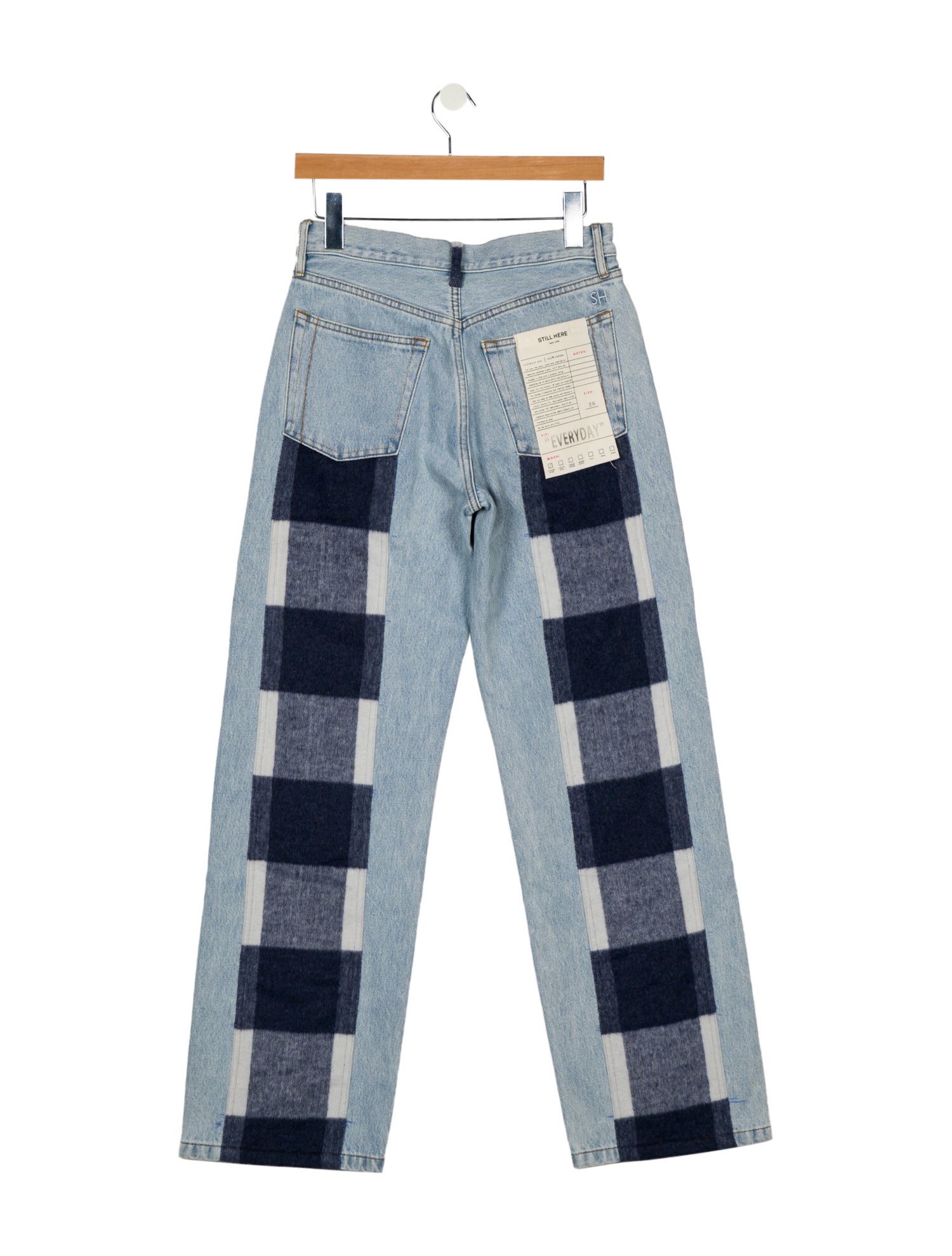 Still Here Mid-Rise Wide Leg Jeans