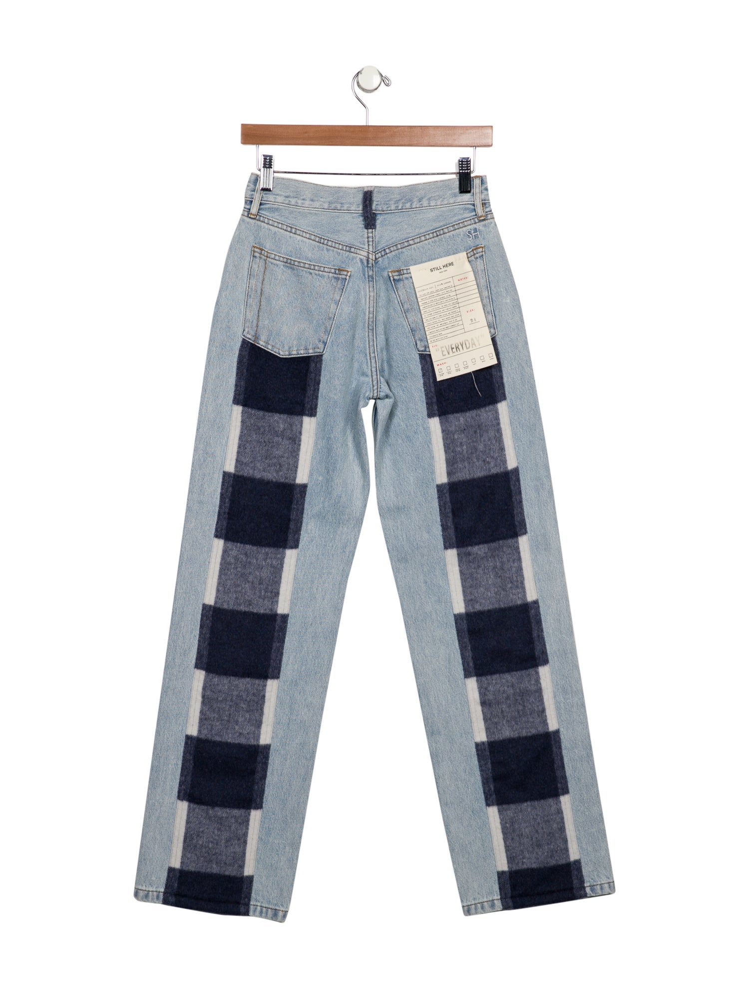 Still Here High-Rise Wide Leg Jeans