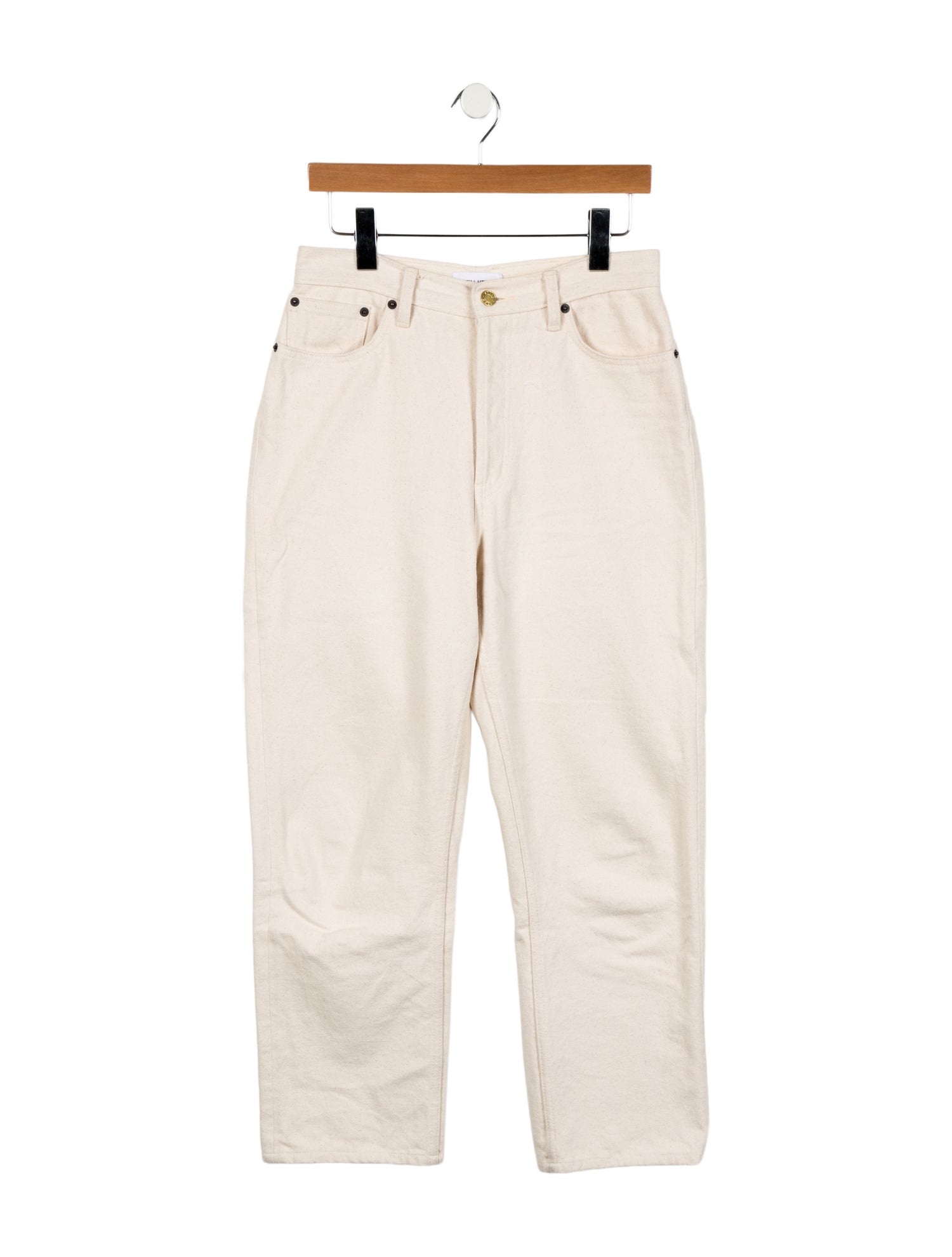 Still Here High-Rise Straight Leg Jeans