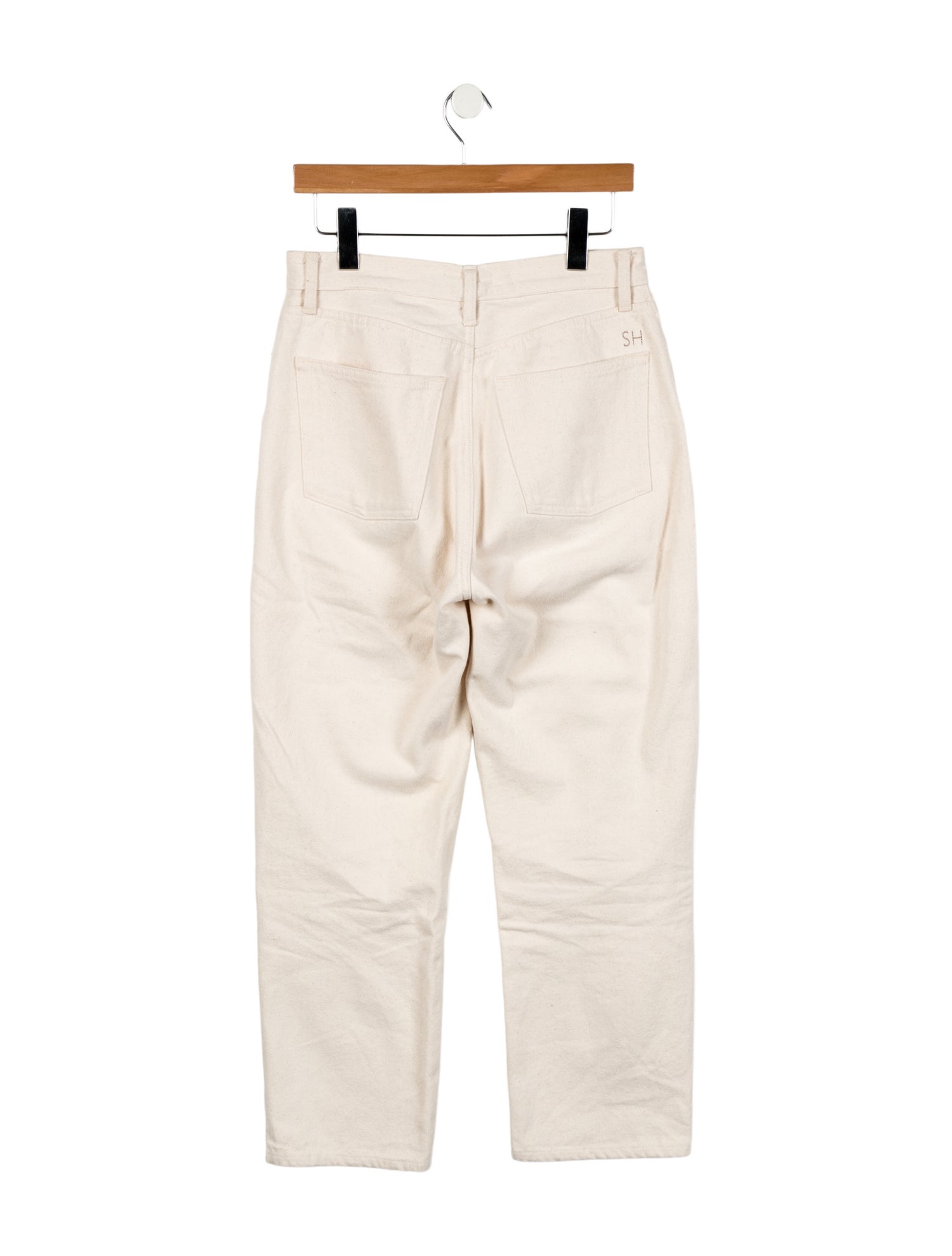 Still Here High-Rise Straight Leg Jeans