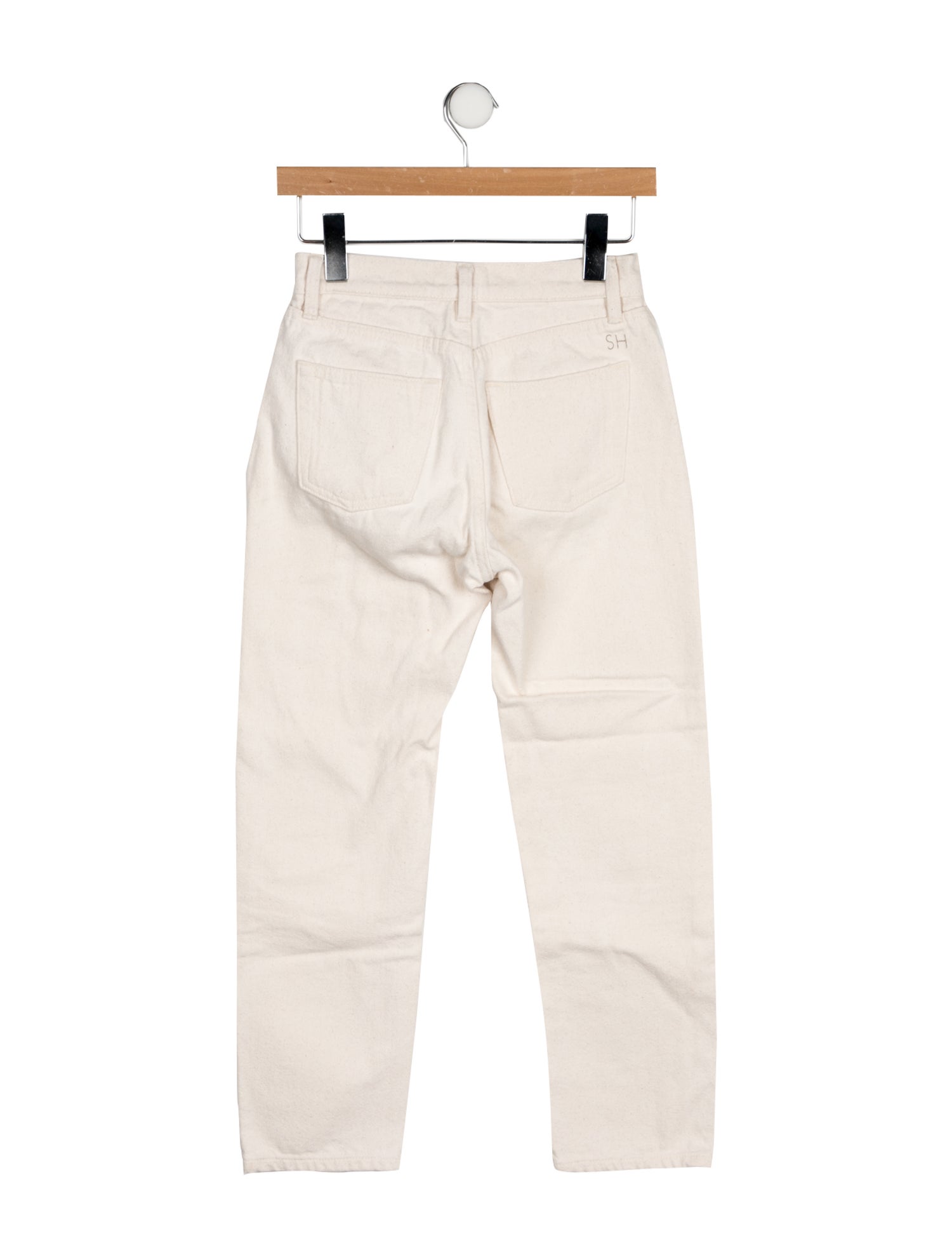 Still Here Mid-Rise Straight Leg Jeans