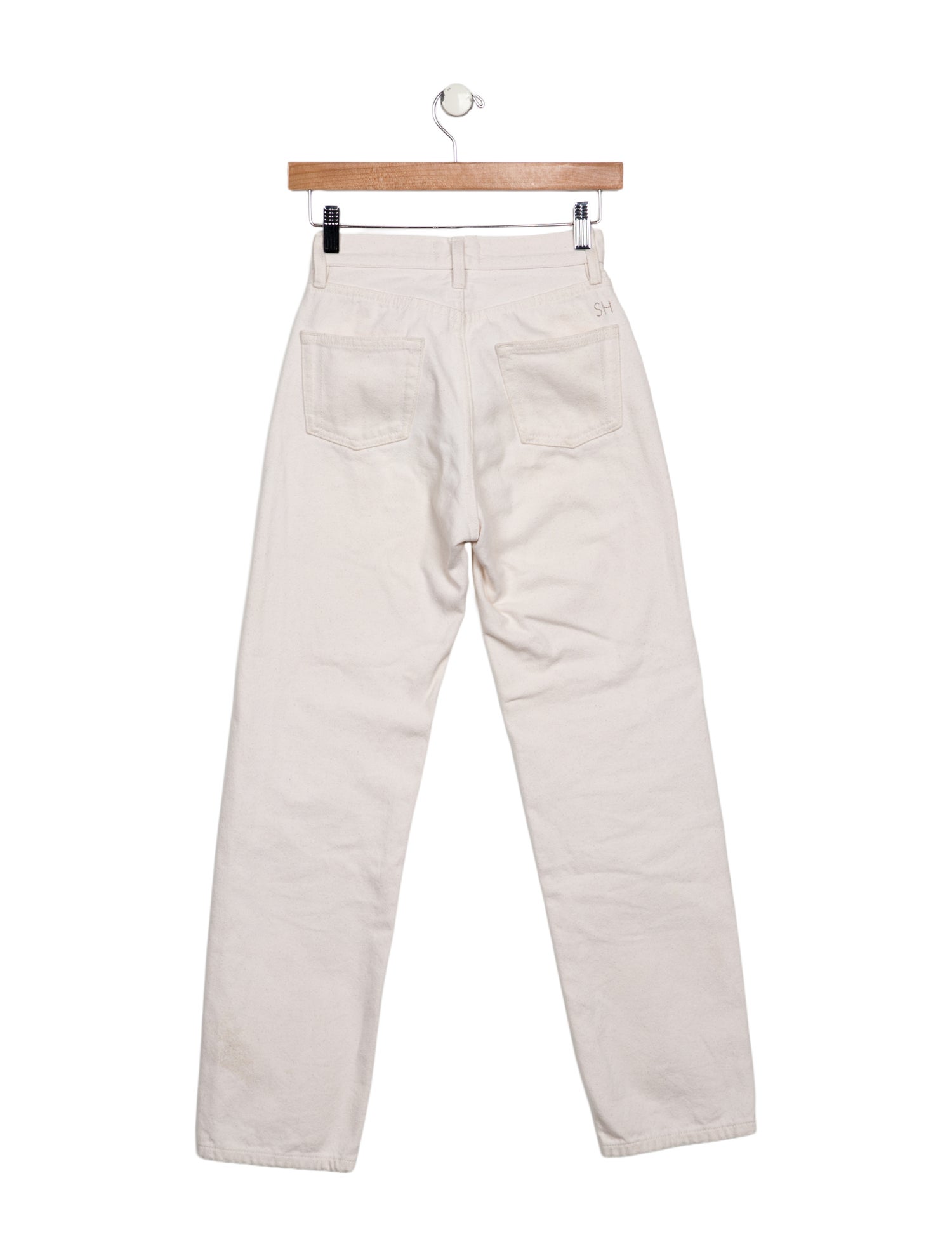 Still Here High-Rise Straight Leg Jeans