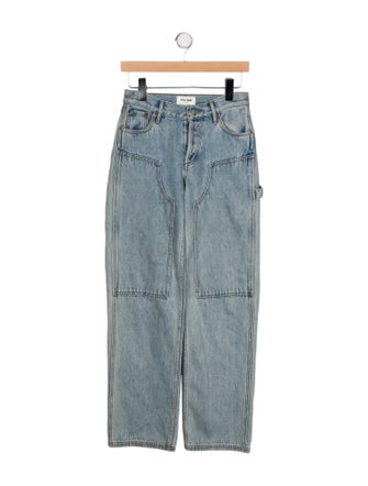 Still Here High-Rise Wide Leg Jeans