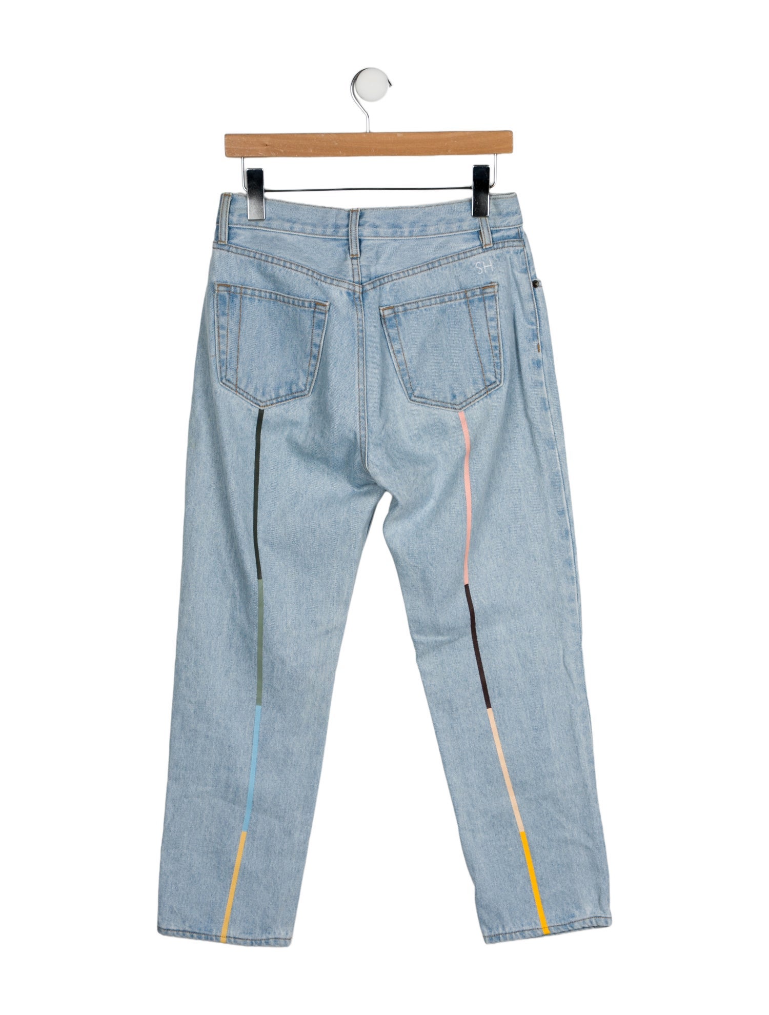 Still Here Mid-Rise Straight Leg Jeans