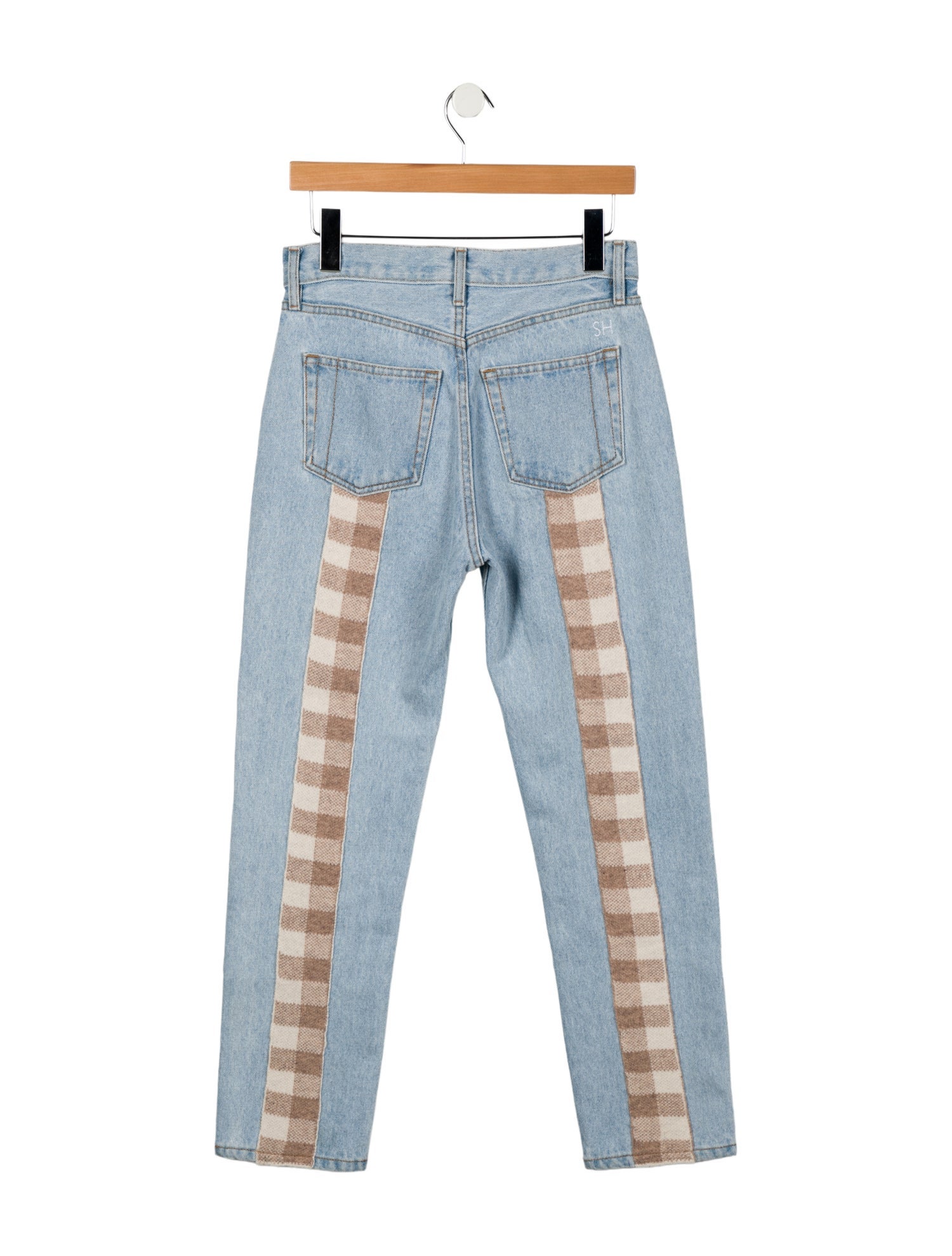 Still Here High-Rise Straight Leg Jeans