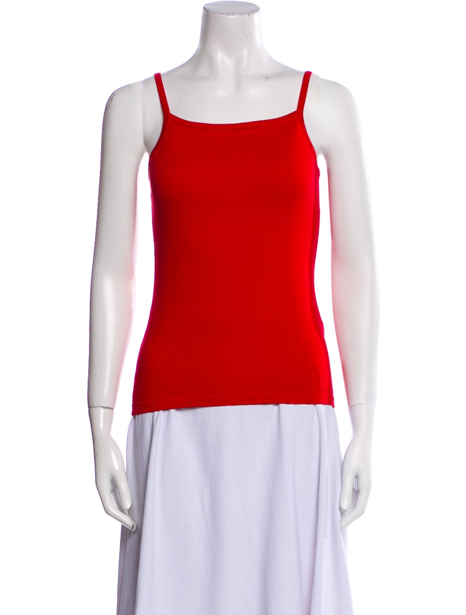 Still Here Square Neckline Sleeveless Top